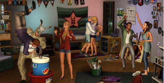 The Sims 3 University Life free