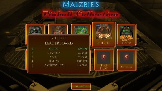 Malzbies Pinball Collection Ghouls PLAZA Free